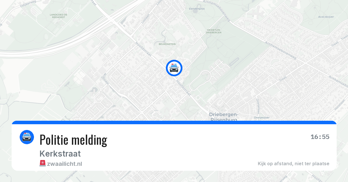 Politie melding — 11 jun 2026