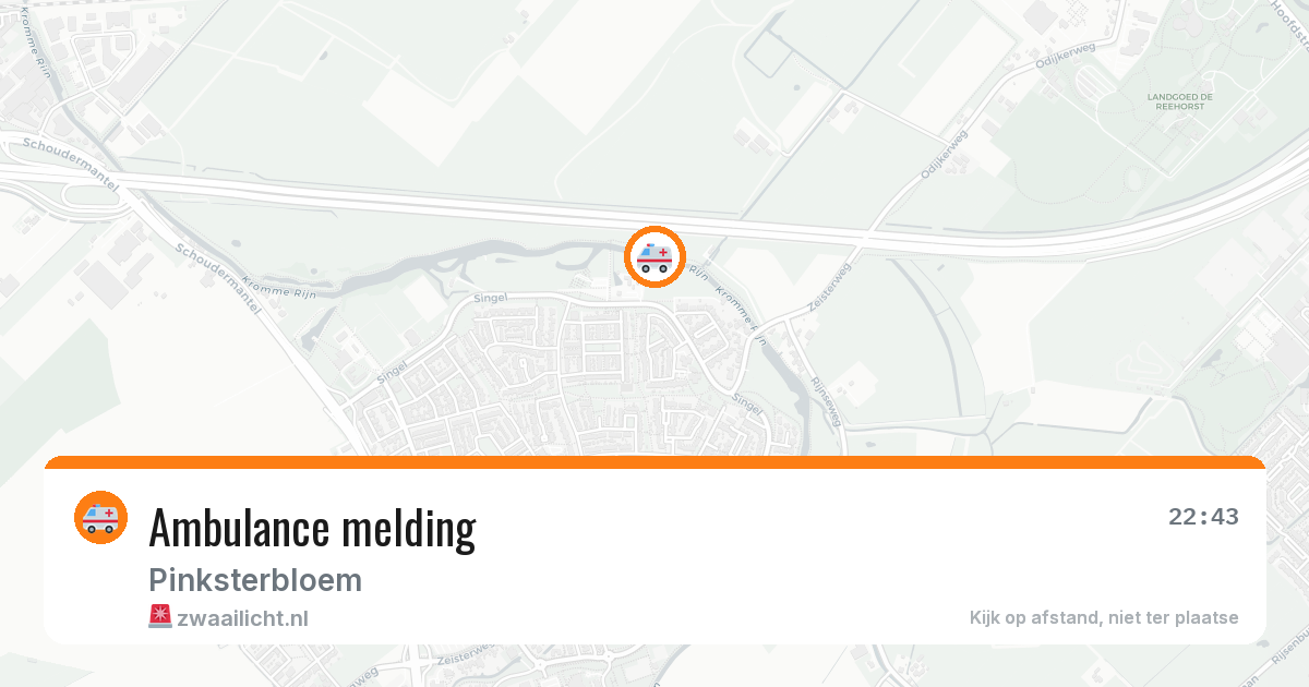 Ambulance melding — 22 jun 2026