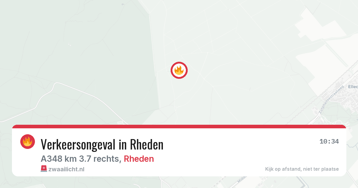 Verkeersongeval in Rheden — 28 apr 2026