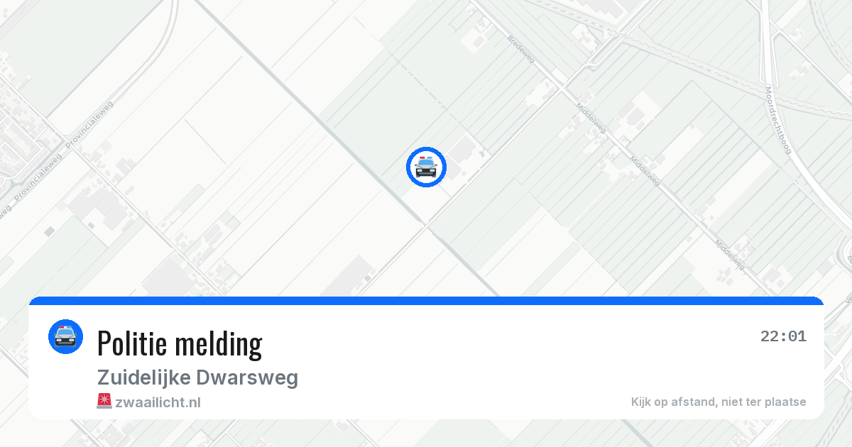 Politie melding — 14 mei 2026