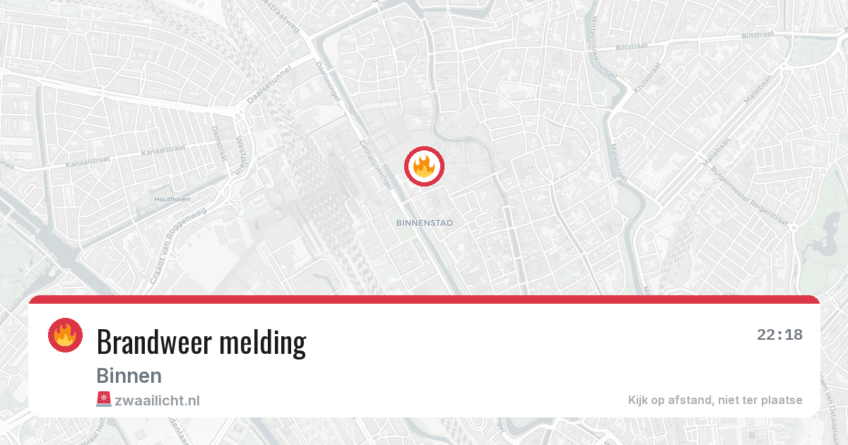 Brandweer melding — 21 mrt 2026