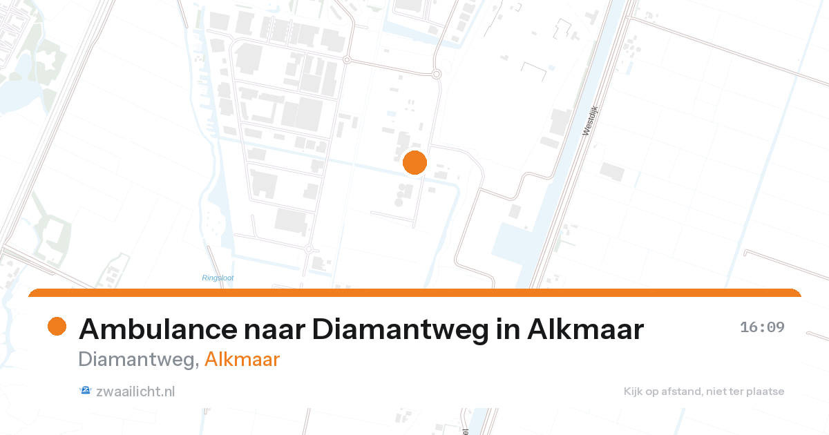 Ambulance naar Diamantweg in Alkmaar — 12 jun 2026