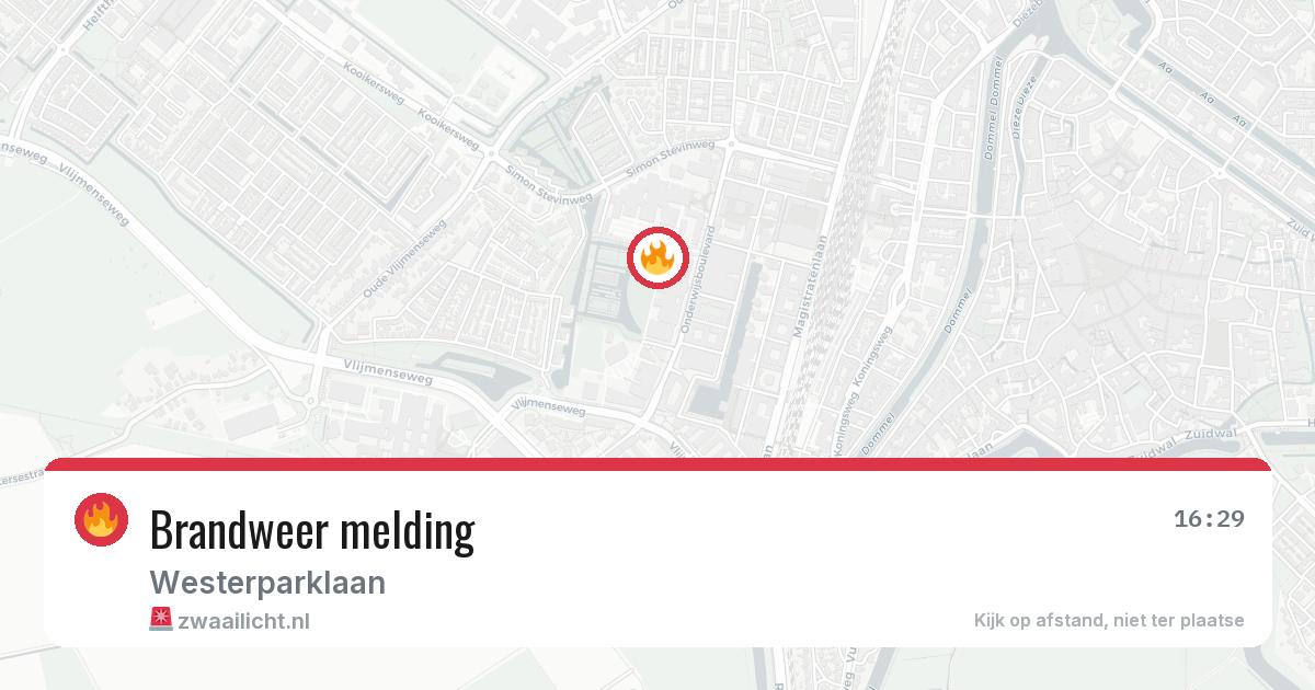 Brandweer melding — 28 jun 2026