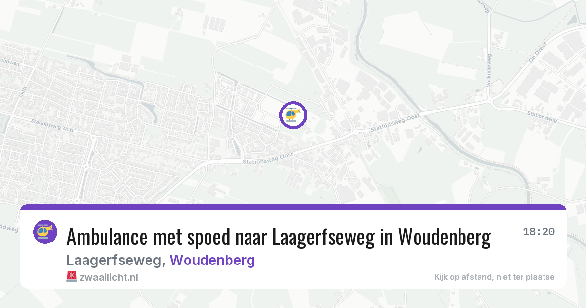 Ambulance met spoed naar Laagerfseweg in Woudenberg — 11 feb 2026
