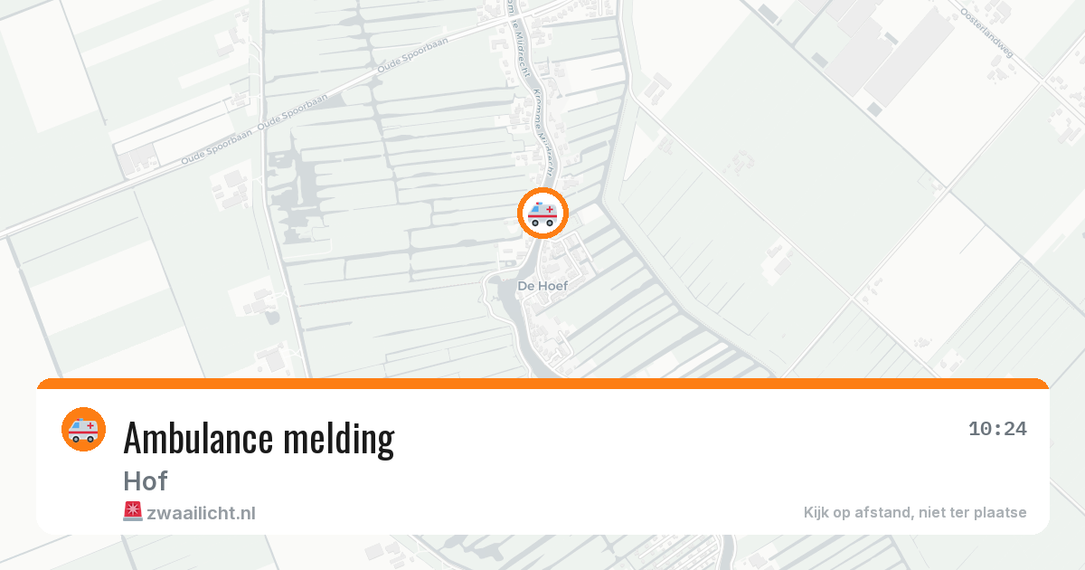 Ambulance melding — 18 jun 2026