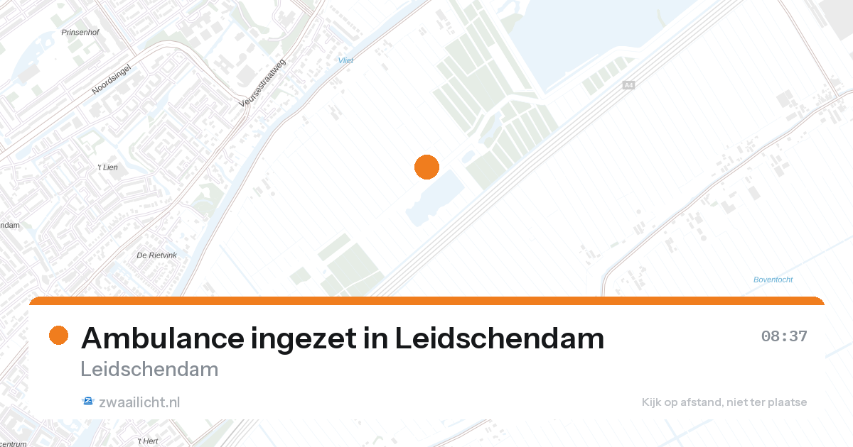 Ambulance ingezet in Leidschendam — 27 aug 2026