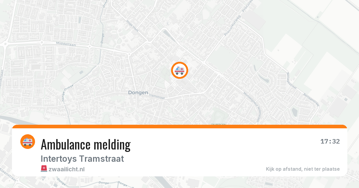 Ambulance melding — 5 feb 2026