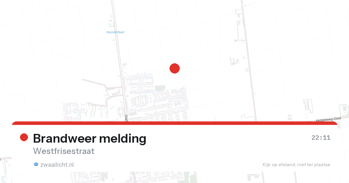 Brandweer melding — 31 jan 2026
