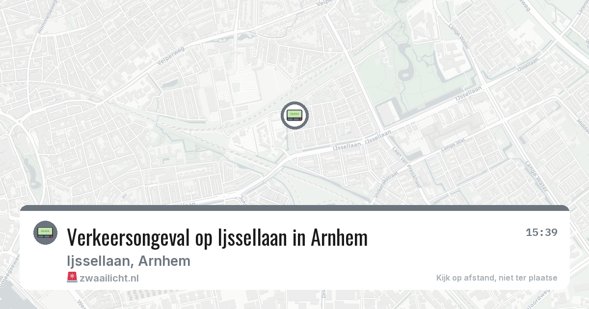 Verkeersongeval op Ijssellaan in Arnhem — 3 mrt 2026