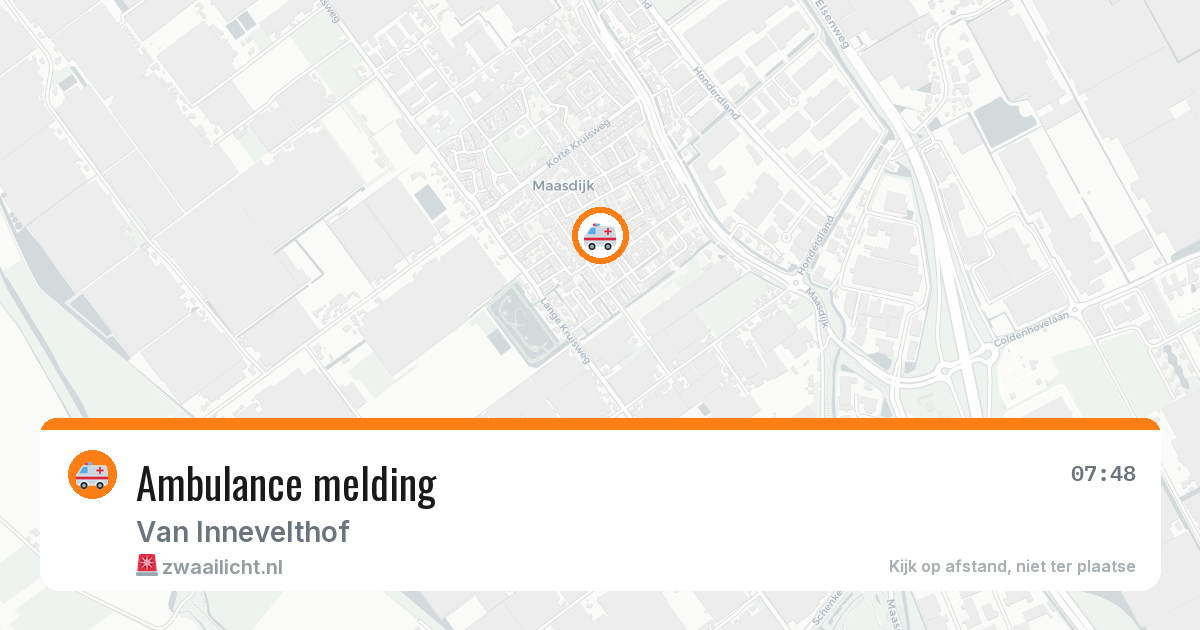 Ambulance melding — 30 apr 2026