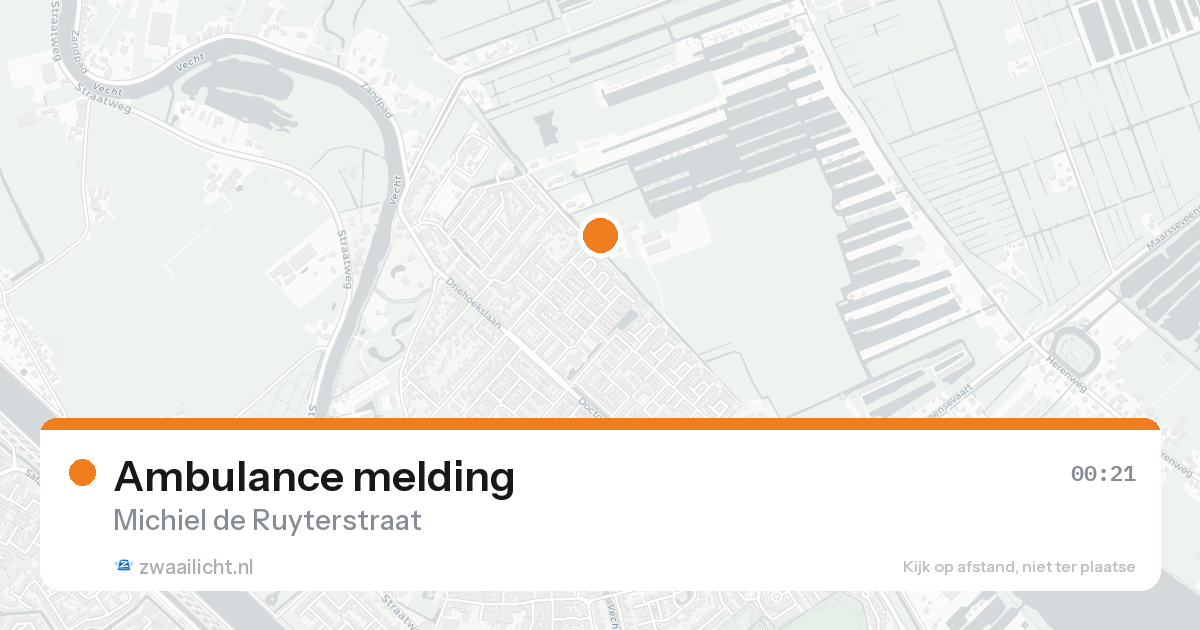 Ambulance melding — 7 feb 2026