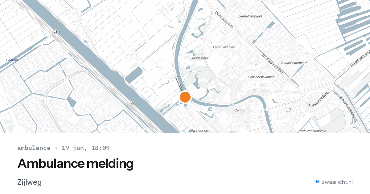Ambulance melding — 19 jun 2026