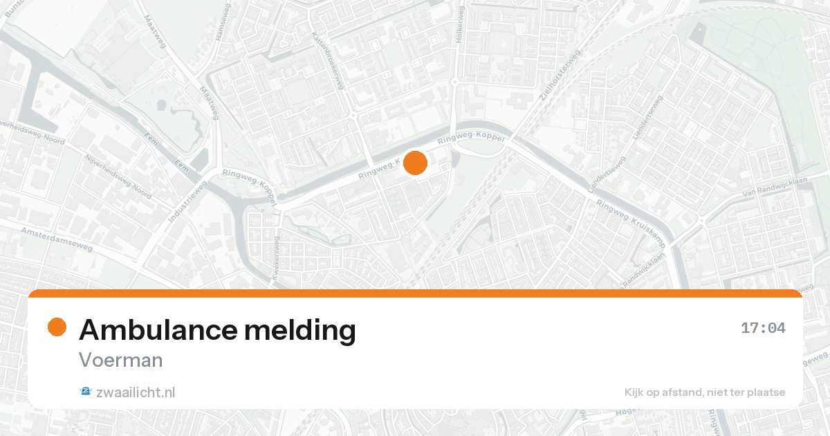 Ambulance melding — 7 feb 2026