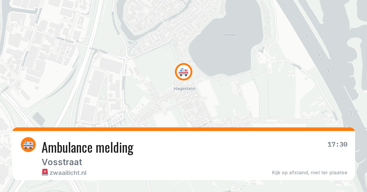 Ambulance melding — 31 mei 2026