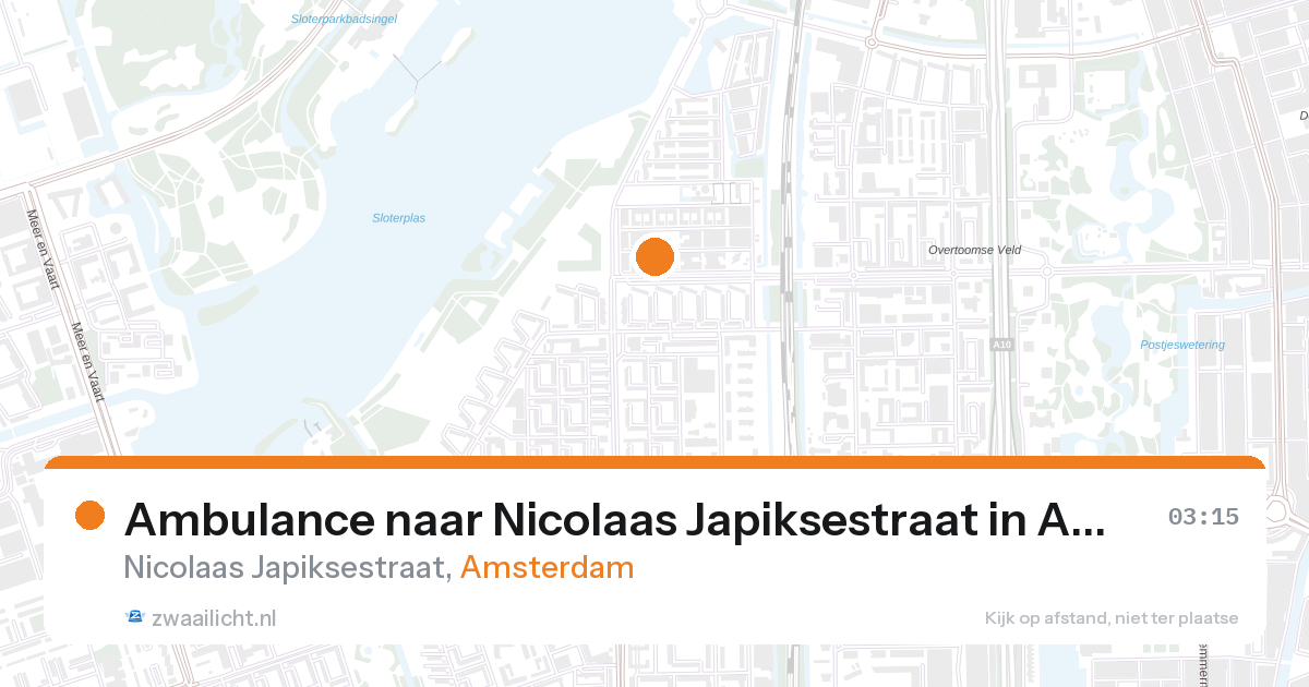 Ambulance naar Nicolaas Japiksestraat in Amsterdam — 7 feb 2026