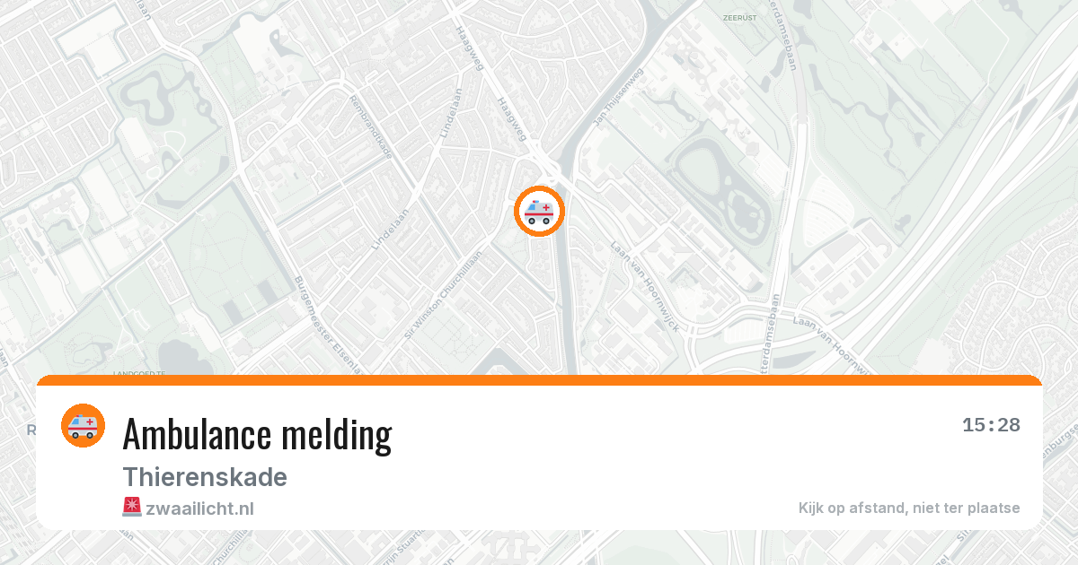 Ambulance melding — 30 jan 2026