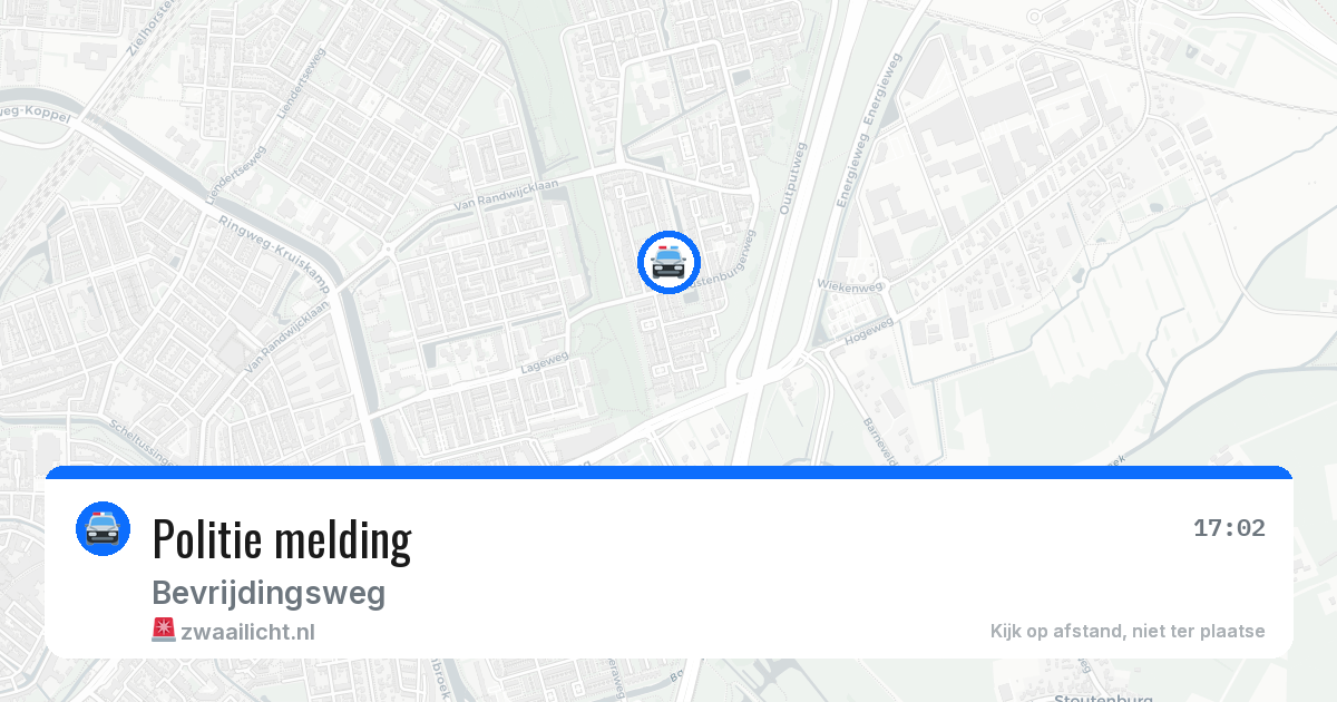Politie melding — 3 jul 2026