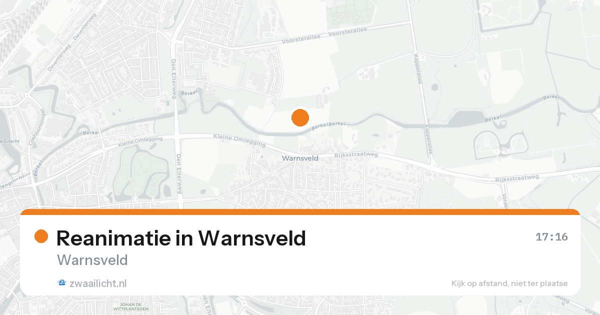 Reanimatie in Warnsveld — 7 feb 2026