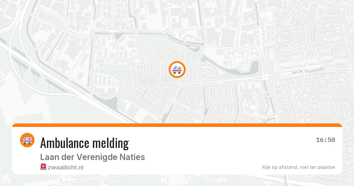 Ambulance melding — 22 jan 2026