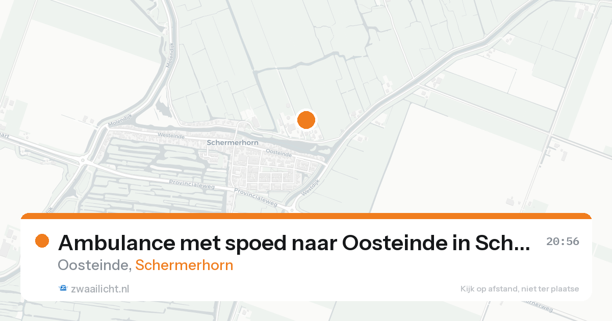 Ambulance met spoed naar Oosteinde in Schermerhorn — 7 feb 2026