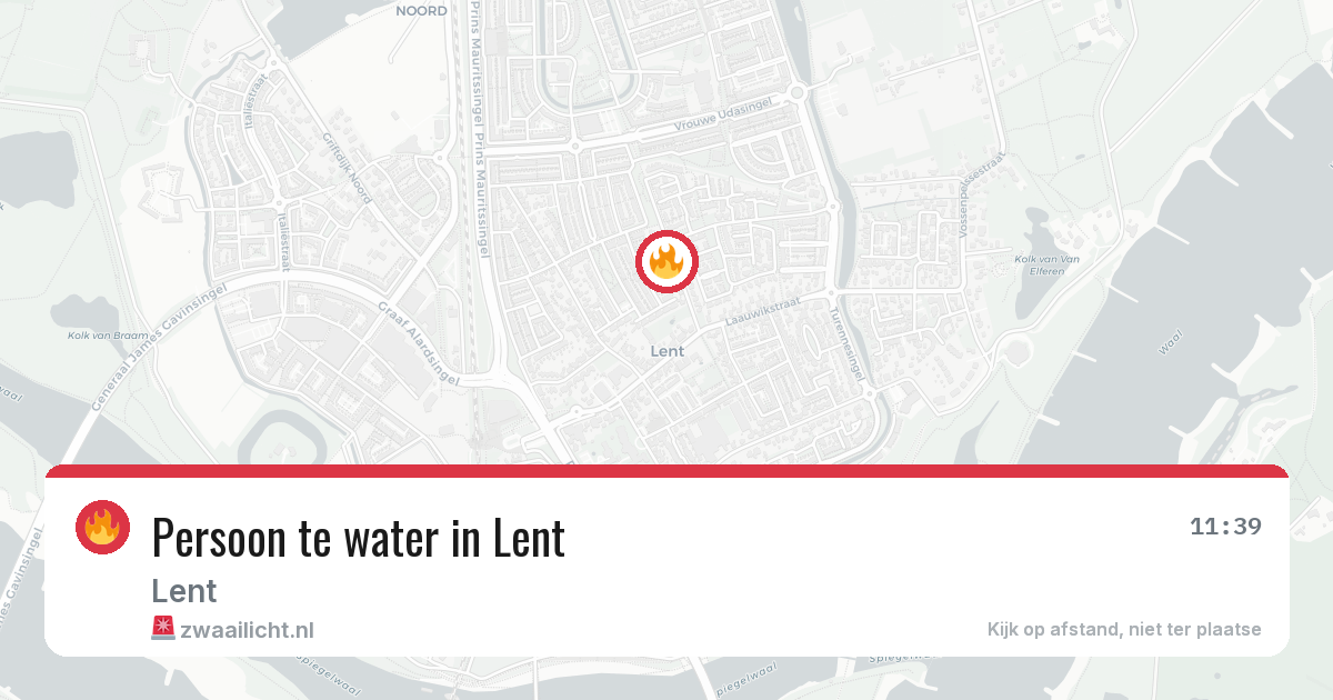 Persoon te water in Lent — 5 mrt 2026