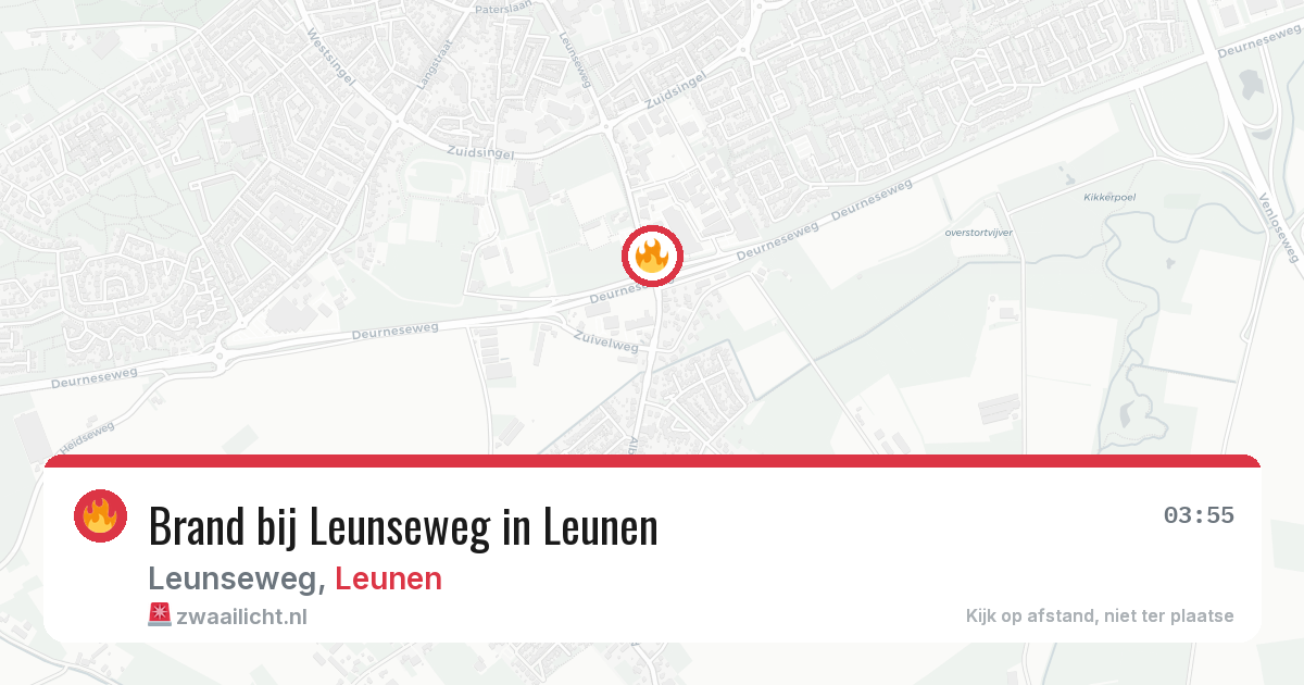 Brand bij Leunseweg in Leunen — 20 feb 2026