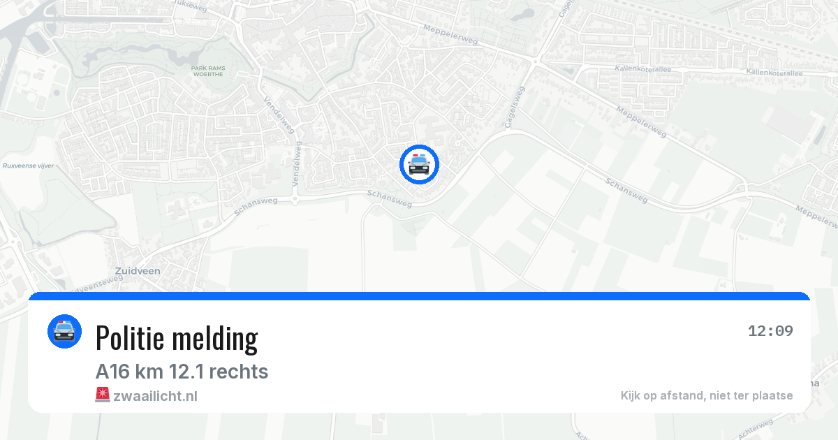Politie melding — 30 apr 2026