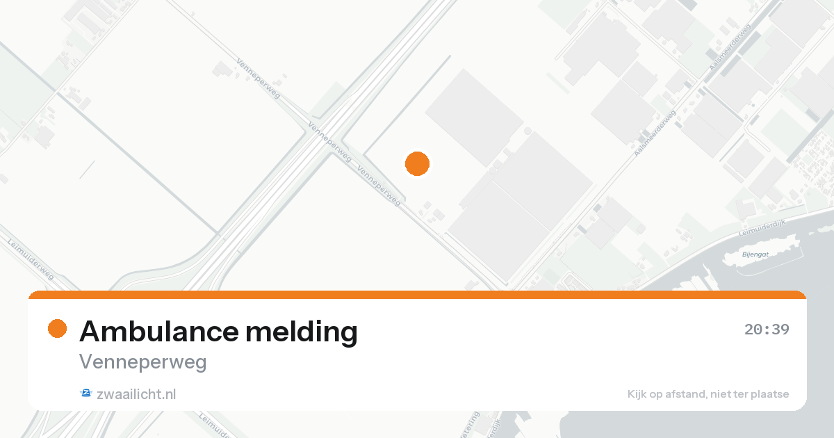 Ambulance melding — 30 jan 2026