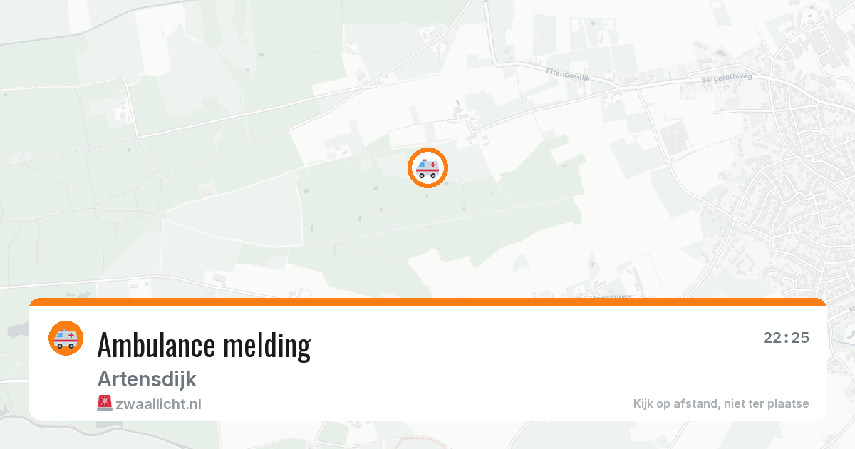 Ambulance melding — 4 jun 2026