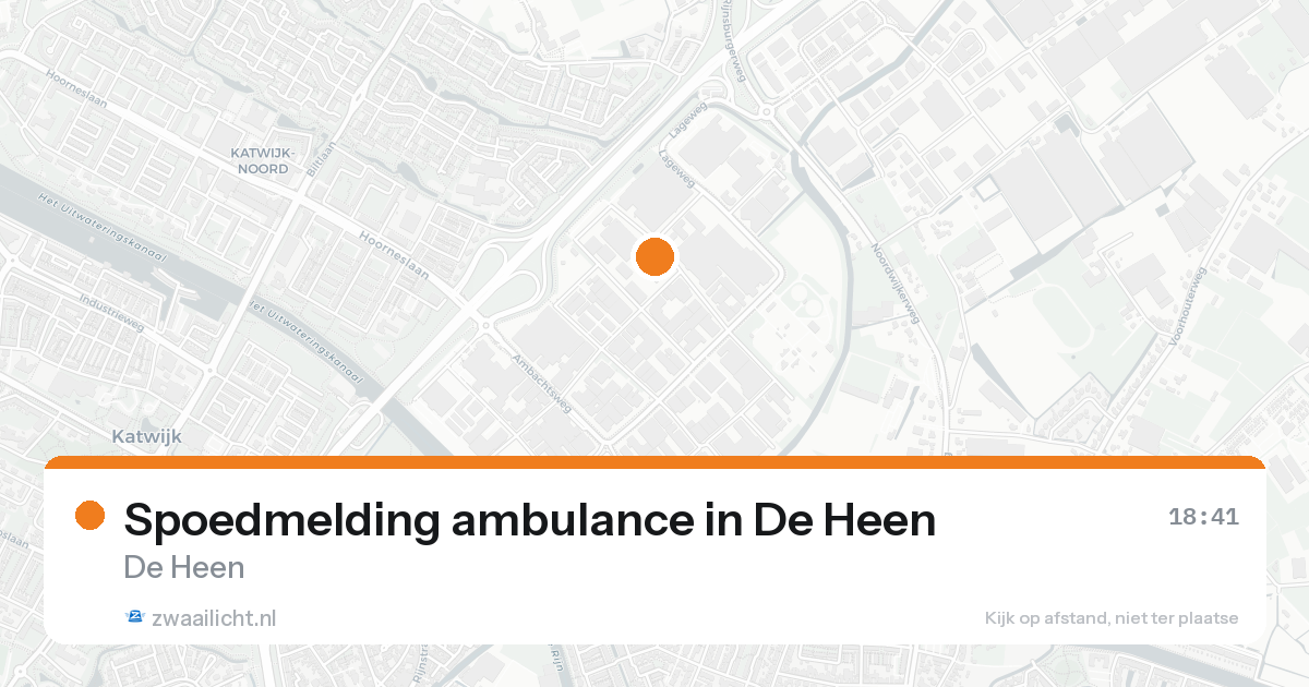 Spoedmelding ambulance in De Heen — 7 feb 2026