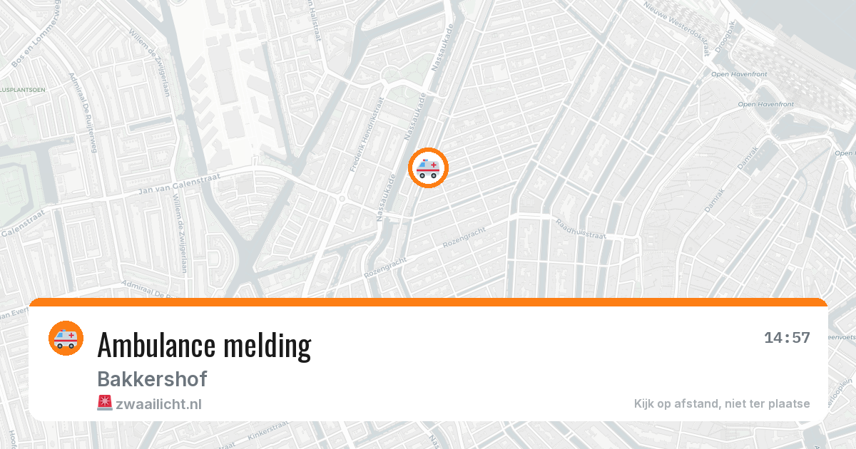 Ambulance melding — 11 jul 2026