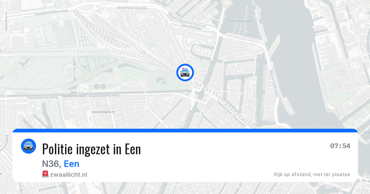 Politie ingezet in Een — 16 jun 2026 | 🚨 Zwaailicht.nl