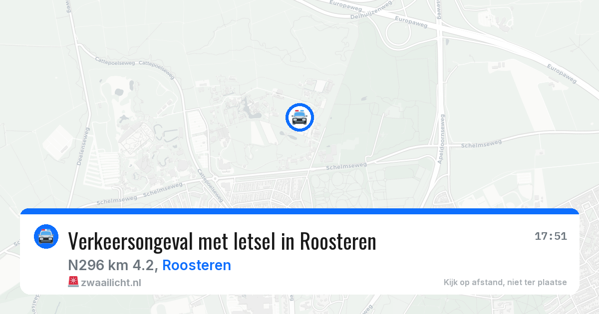 Verkeersongeval met letsel in Roosteren — 27 jan 2026