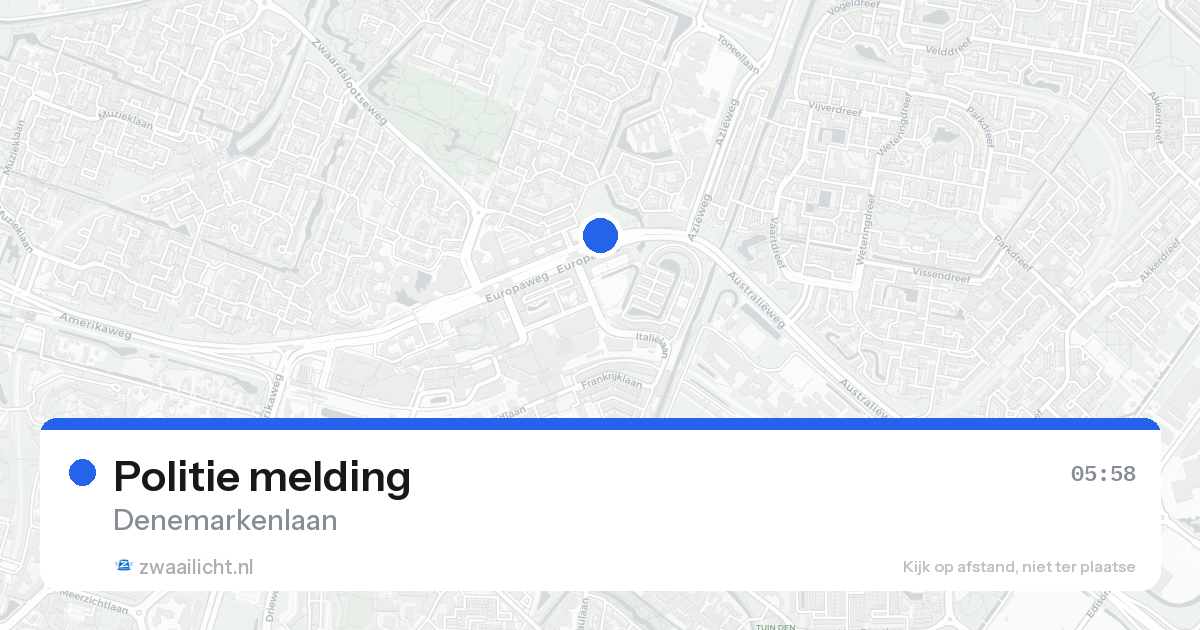 Politie melding — 15 jun 2026