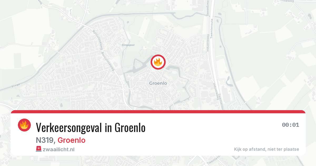 Verkeersongeval in Groenlo — 28 jun 2026