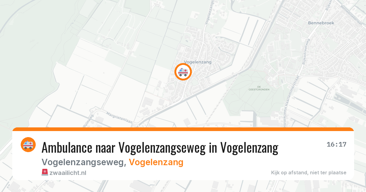 Ambulance naar Vogelenzangseweg in Vogelenzang — 3 jun 2026