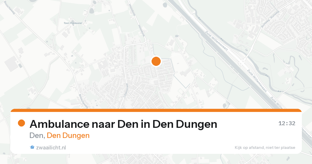 Ambulance naar Den in Den Dungen — 23 aug 2026