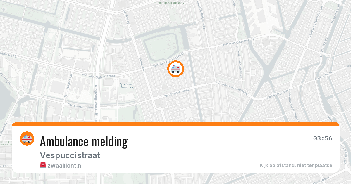 Ambulance melding — 19 jun 2026