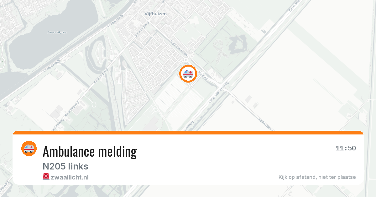 Ambulance melding — 23 jun 2026