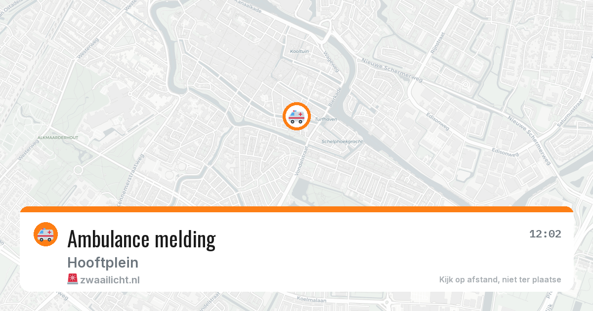 Ambulance melding — 15 jun 2026