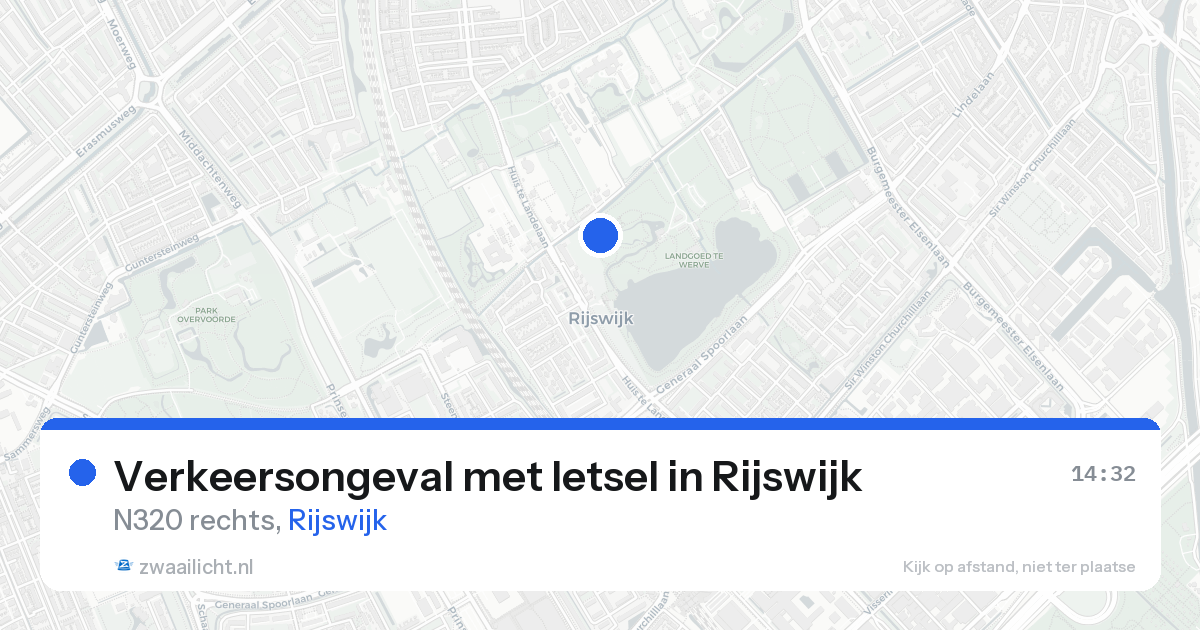 Verkeersongeval met letsel in Rijswijk — 1 jul 2026