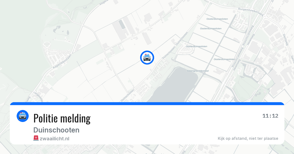 Politie melding — 3 mei 2026