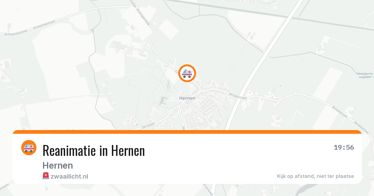 Reanimatie in Hernen — 30 mei 2026