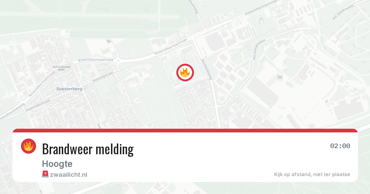 Brandweer melding — 22 jun 2026