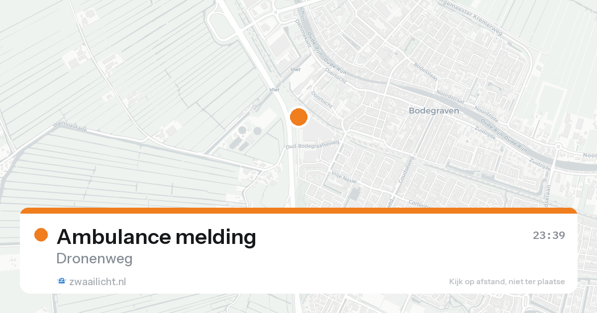Ambulance melding — 30 jan 2026