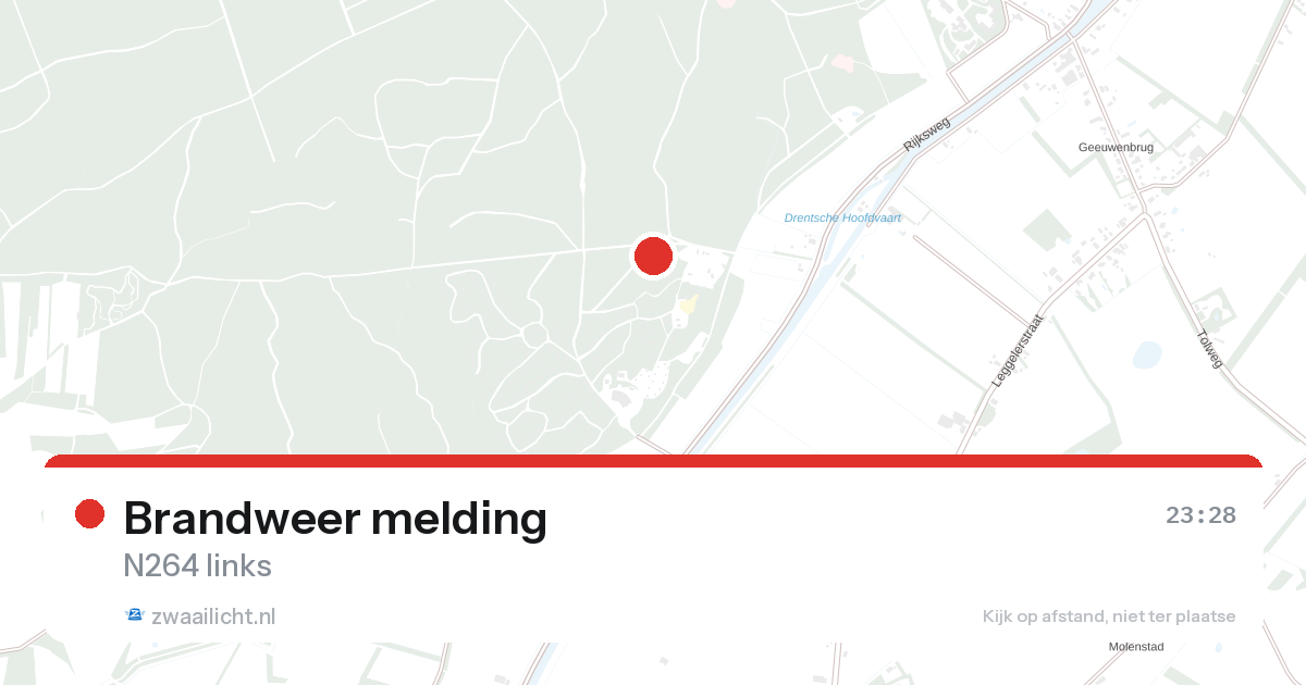 Brandweer melding — 31 jan 2026 | 🚨 Zwaailicht.nl