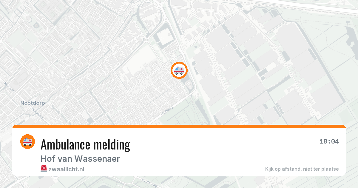 Ambulance melding — 15 apr 2026