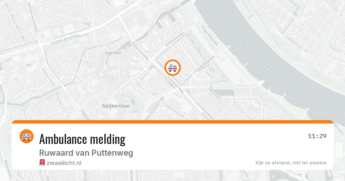 Ambulance melding — 5 jul 2026