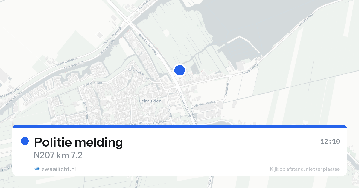Politie melding — 10 jun 2026