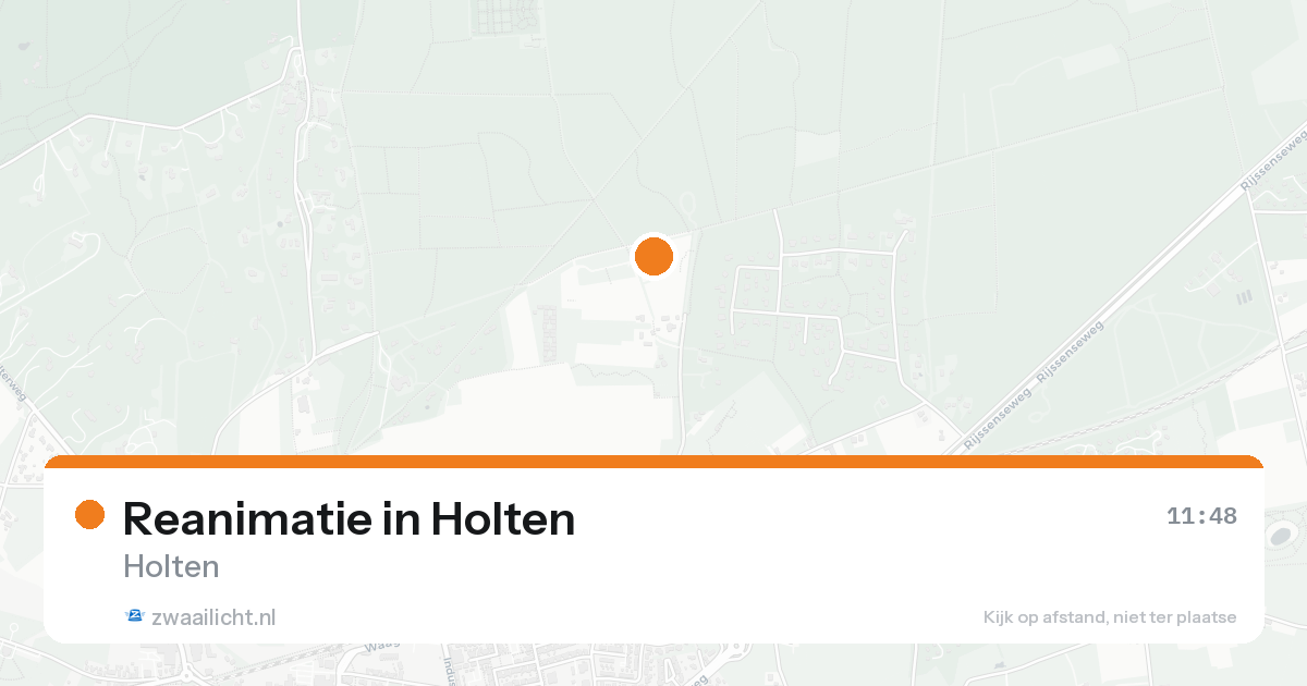 Reanimatie in Holten — 14 aug 2026